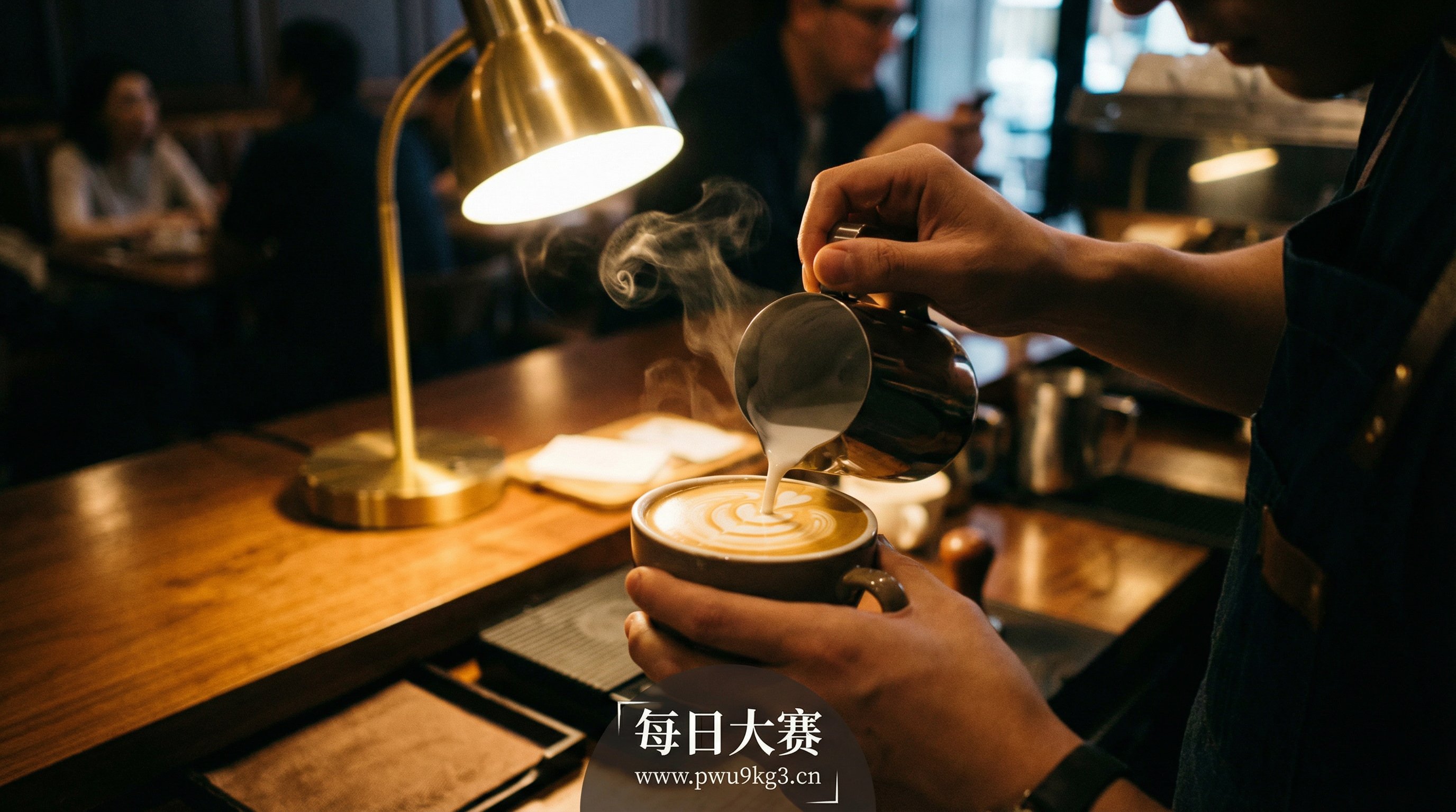 每日大赛：顶级咖啡拉花视频教程